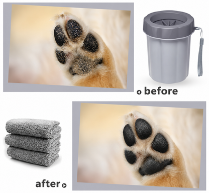 Dog Paw Cleaner Cup