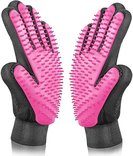 Pet Deshedding Brush Glove