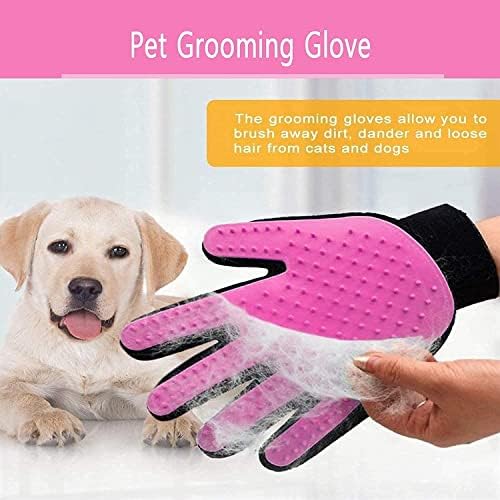 Pet Deshedding Brush Glove