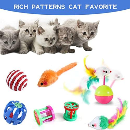 Interactive Cat Kitten Toys Set