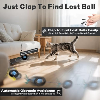 Interactive Cat Maze Ball Mat