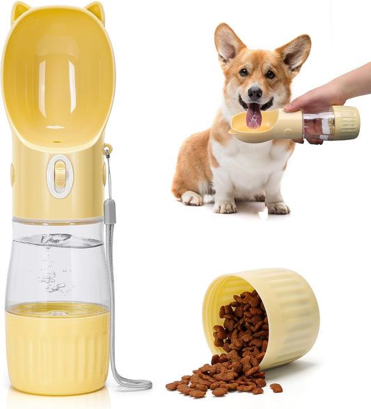 2 in 1 Dog Portable Water Bottle