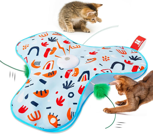 Hide & Seek Cat Toy Mat