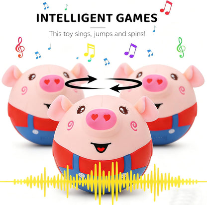 Electric Plush Jump Ball Toy