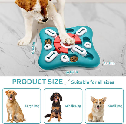 Dog puzzle feeder toy