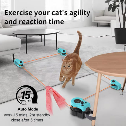 GalacticHunt Motorized Cat Toy