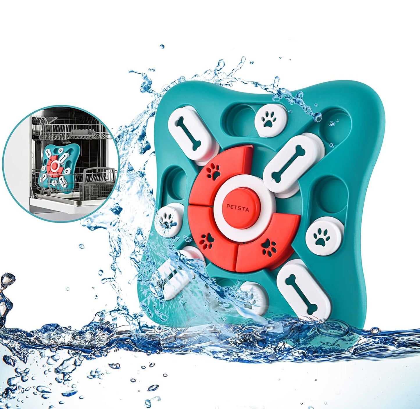 Dog puzzle feeder toy