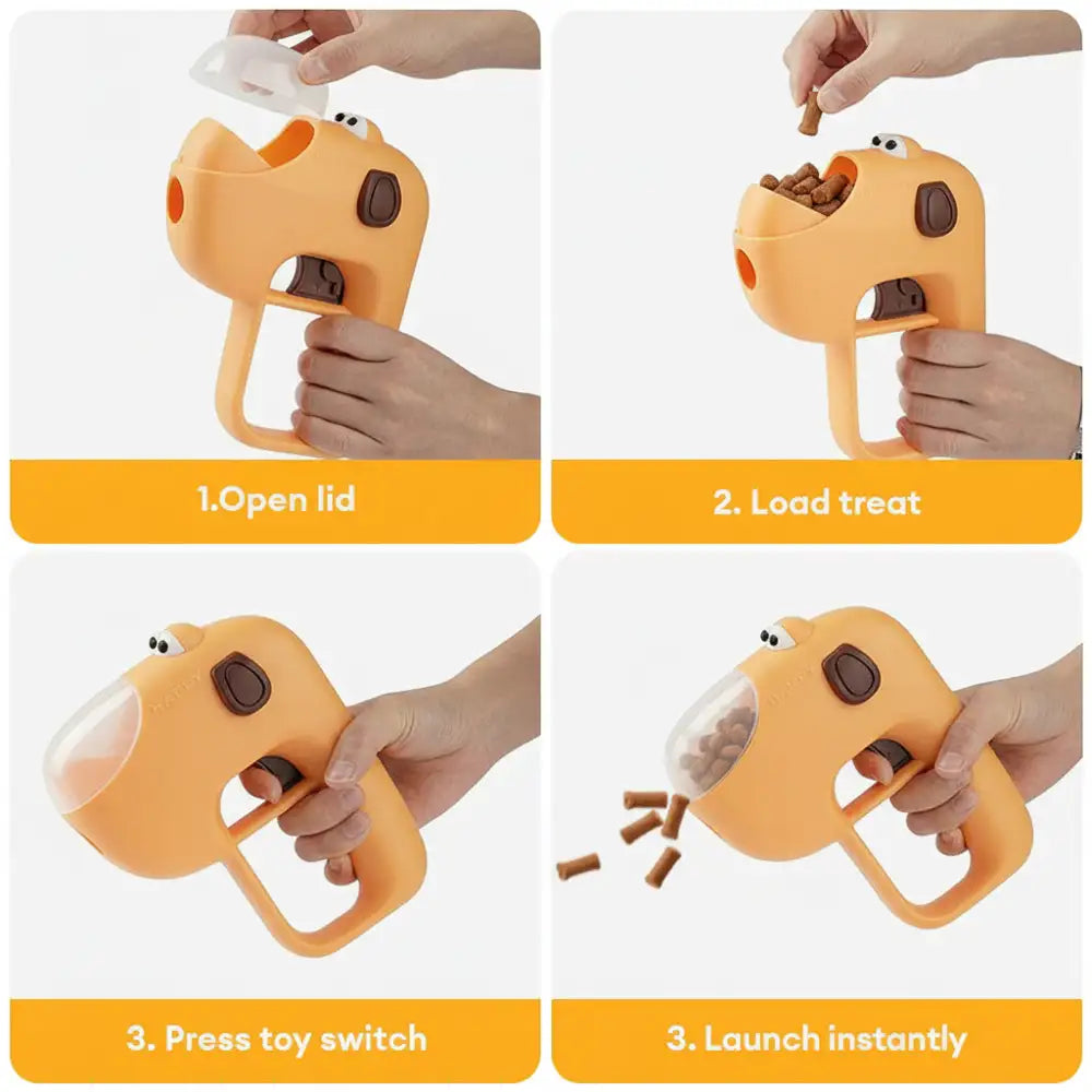 Pet Treat Launcher Cat Toy