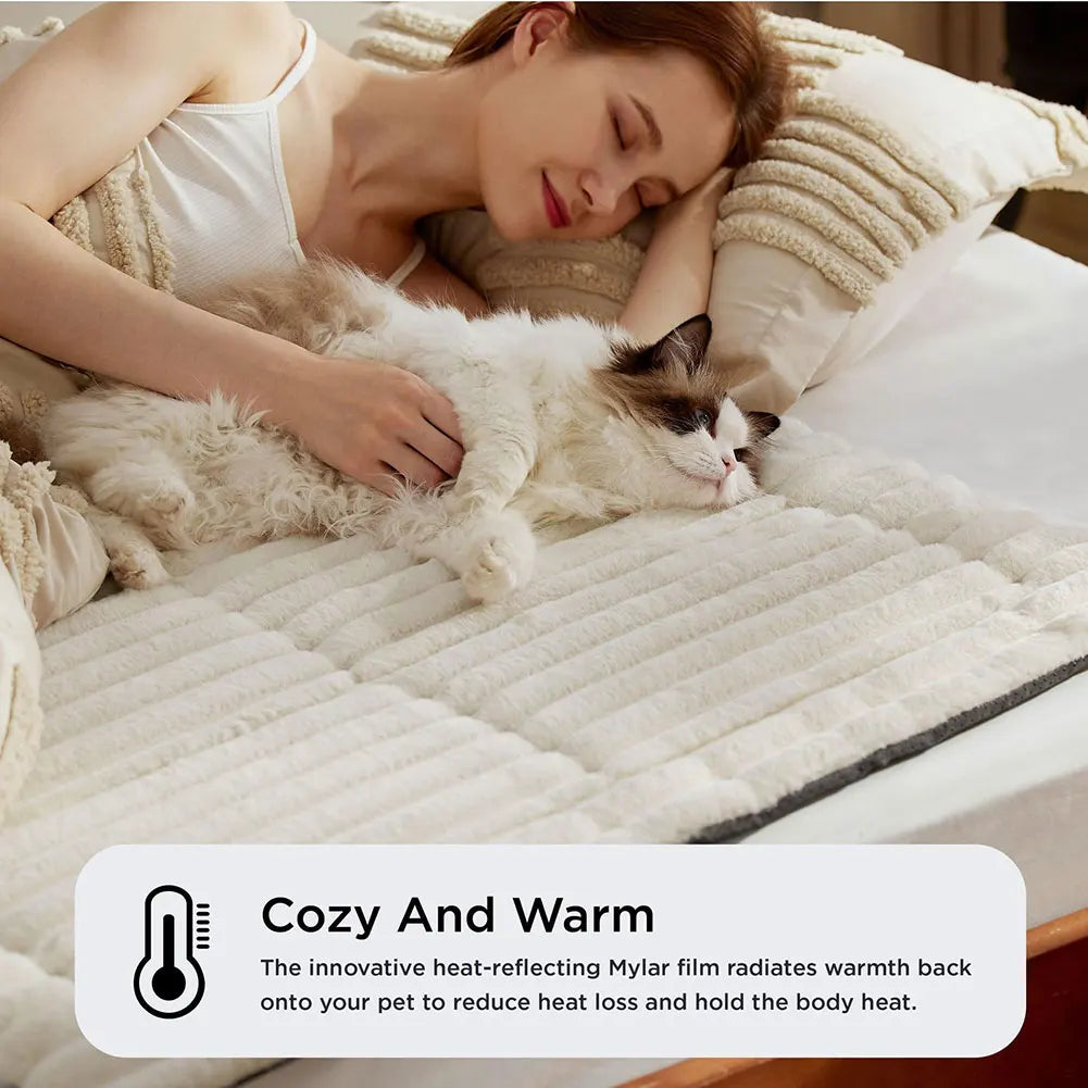 Self-Warming Pet Bed
