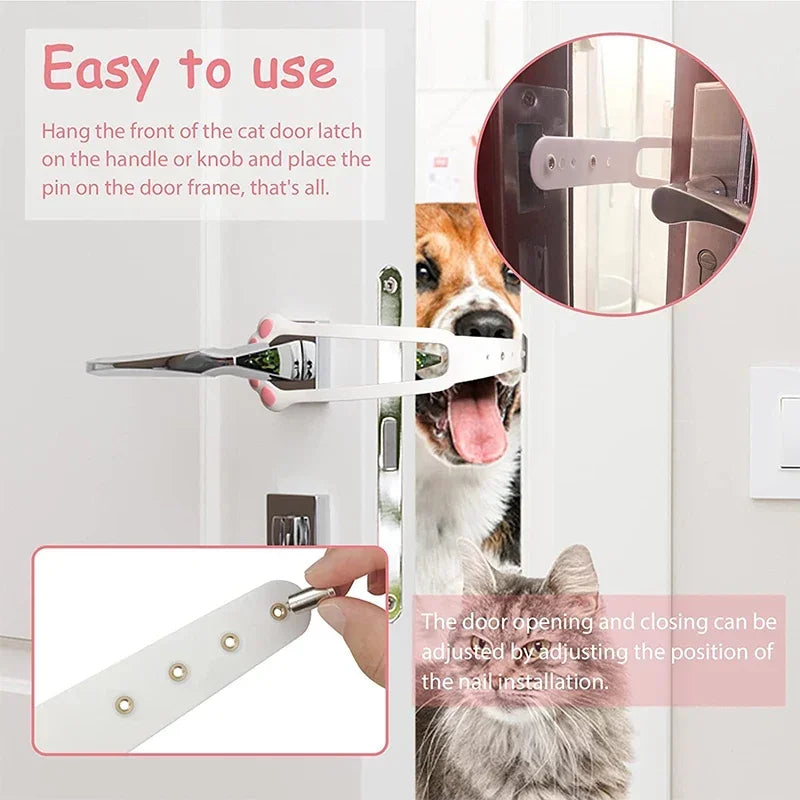 Cat Door Holder Latch