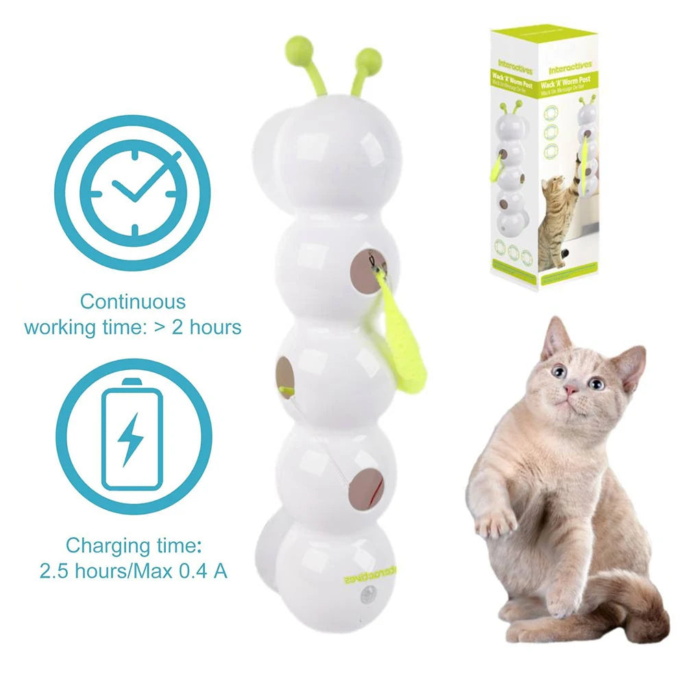 Wiggly Caterpillar Cat Toy