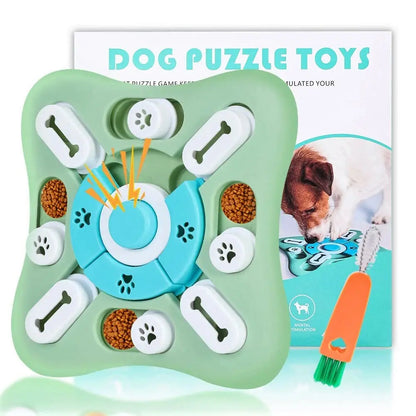 Dog puzzle feeder toy