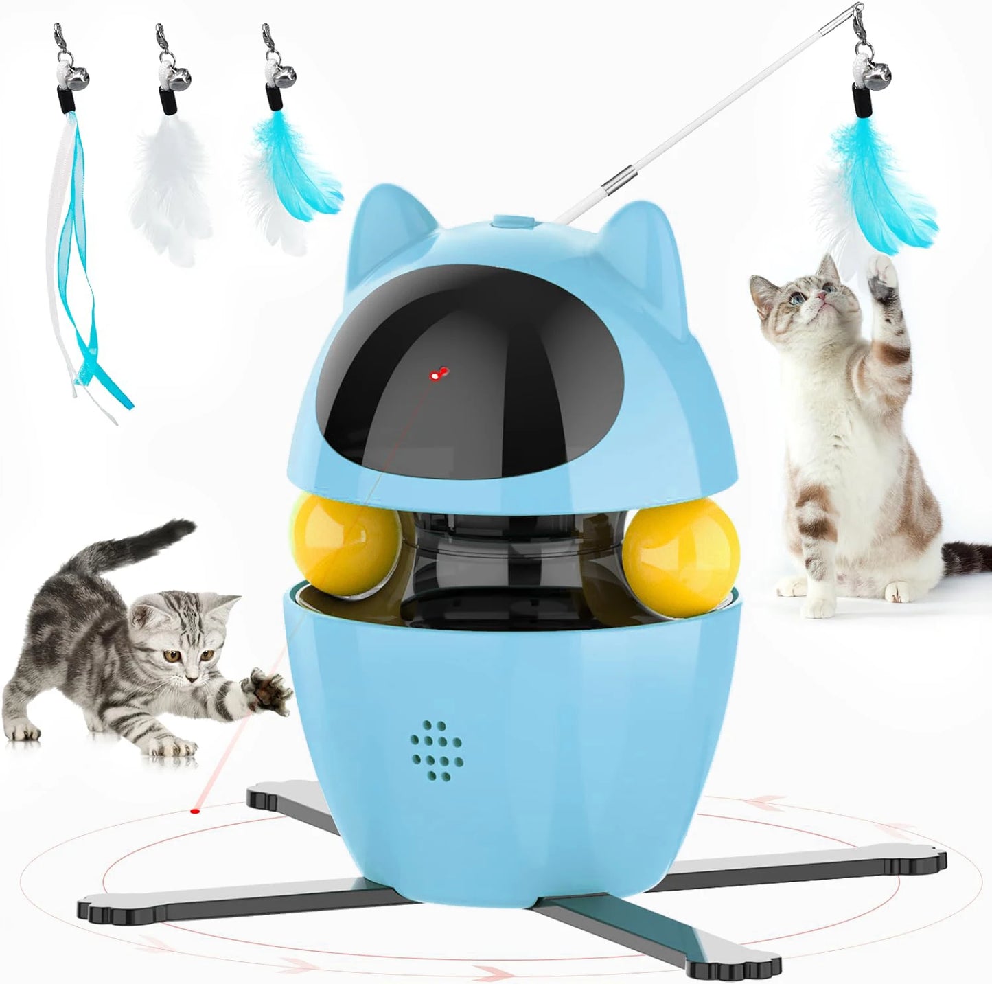 4 in 1 Interactive Cat Toy