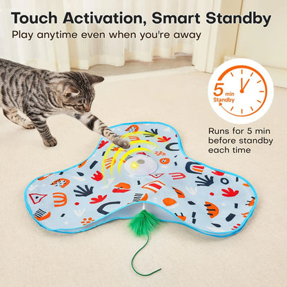 Hide & Seek Cat Toy Mat
