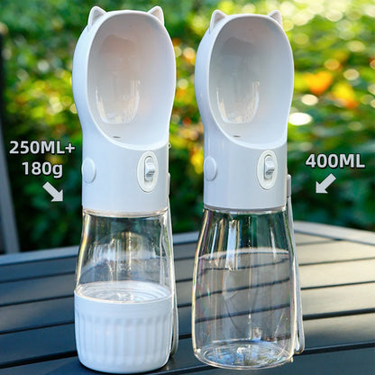 2 in 1 Dog Portable Water Bottle