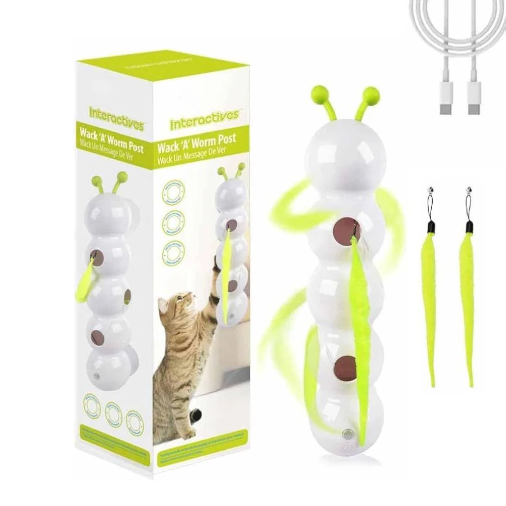 Wiggly Caterpillar Cat Toy